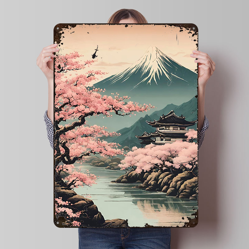 Cherry Blossom Japan House Pos - Retro Gaming Japan recensie en prijs