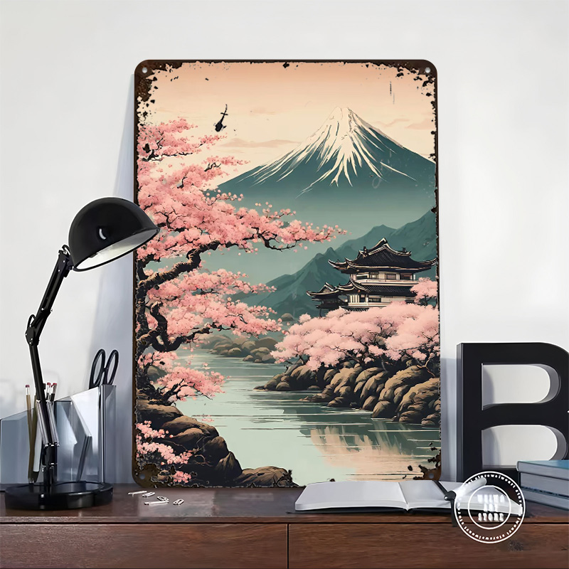 Cherry Blossom Japan House Pos - Retro Gaming Japan recensie en prijs