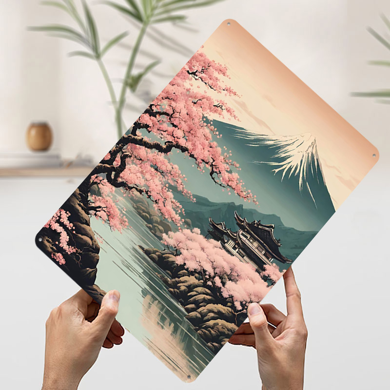 Cherry Blossom Japan House Pos - Retro Gaming Japan recensie en prijs