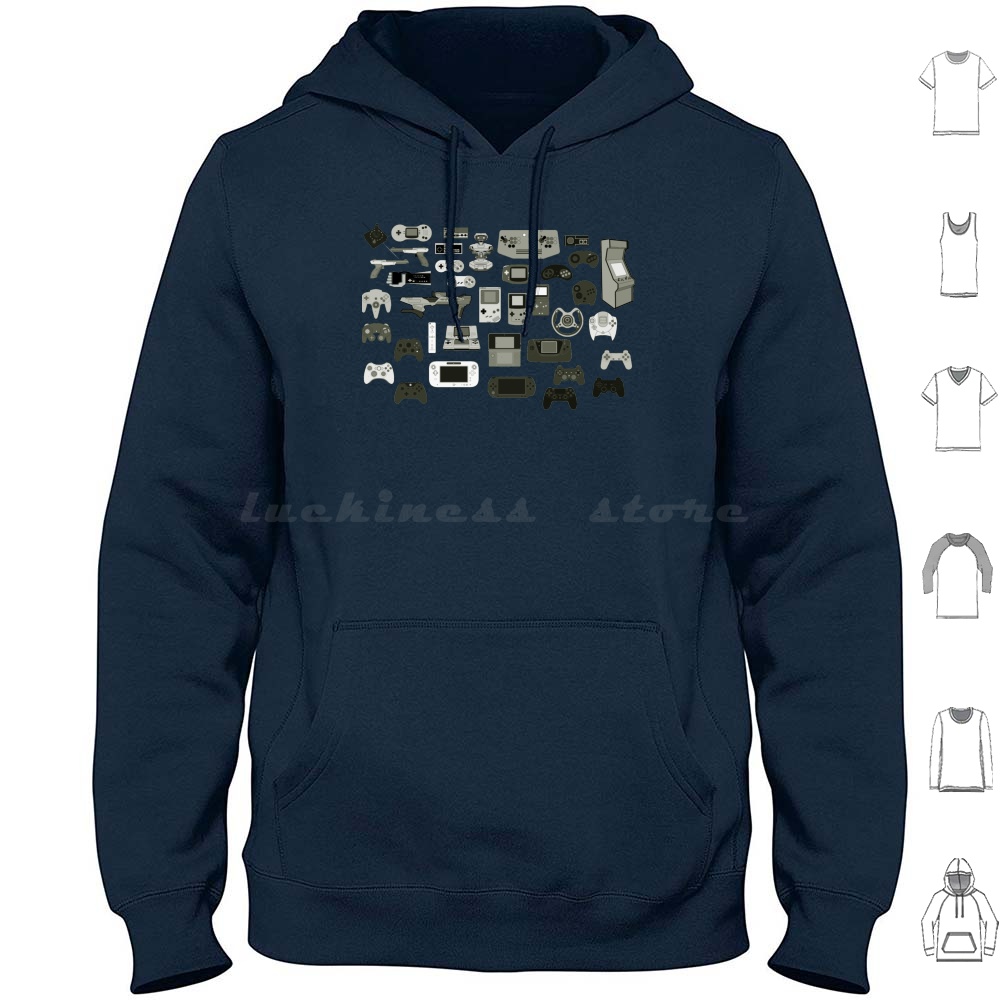 Self Control Hoodies Long Slee - Retro Gaming Guy recensie en prijs