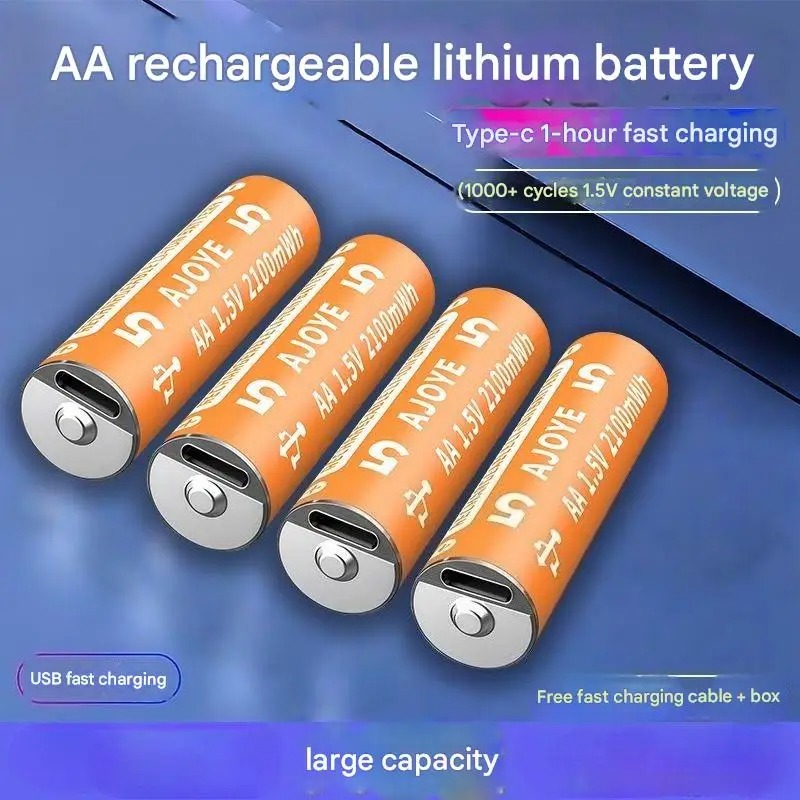 Fast Charging 1.5V 2100mWh AA  - Rechargeable Battery Aa recensie en prijs