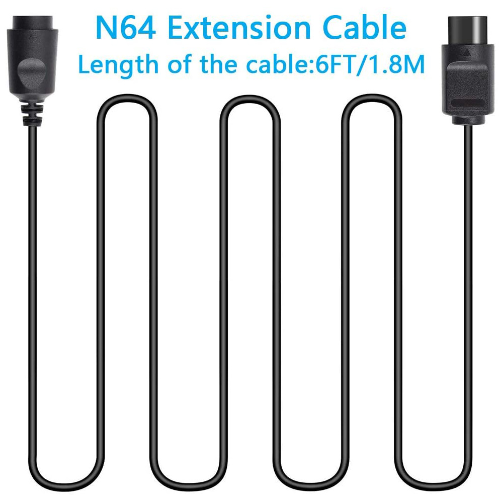 4 Pack 6Ft N64 Controller Exte - Controller Extension Cord recensie en prijs
