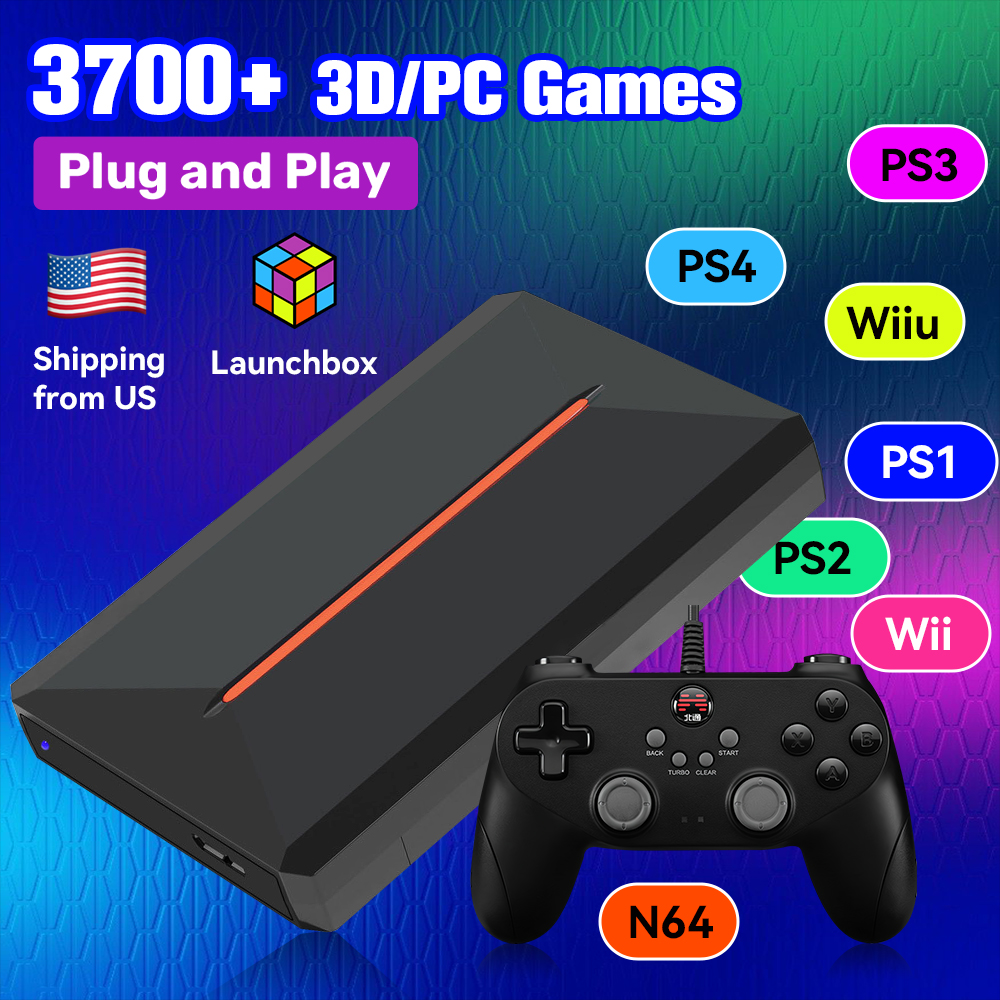 Launchbox OS 500GB Portable Ga - Retro Gaming Kiosk recensie en prijs