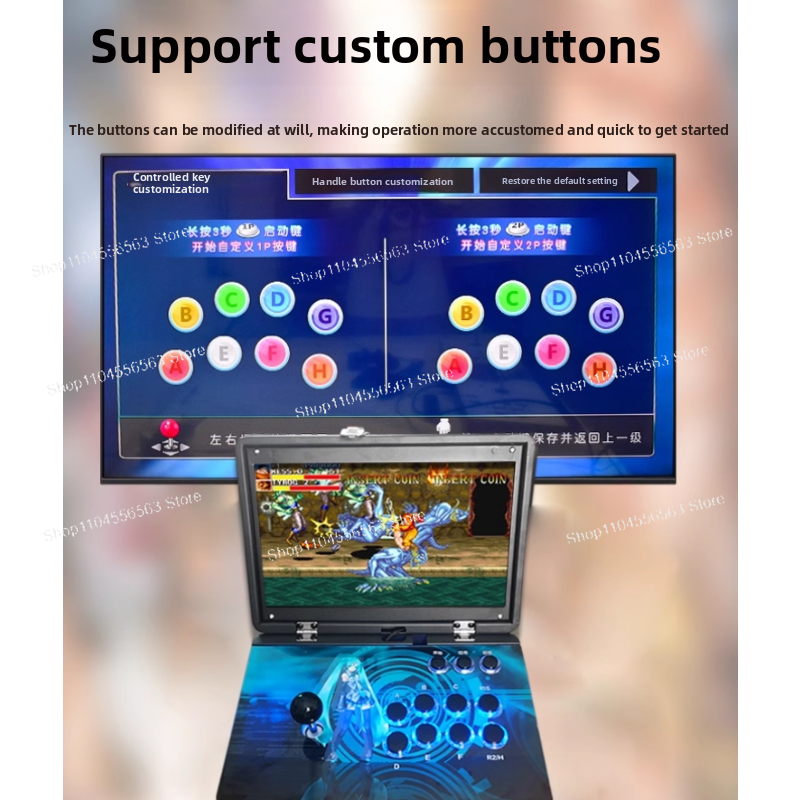 Foldable Arcade Stick - Portab - Retro Gaming Arcade Console recensie en prijs