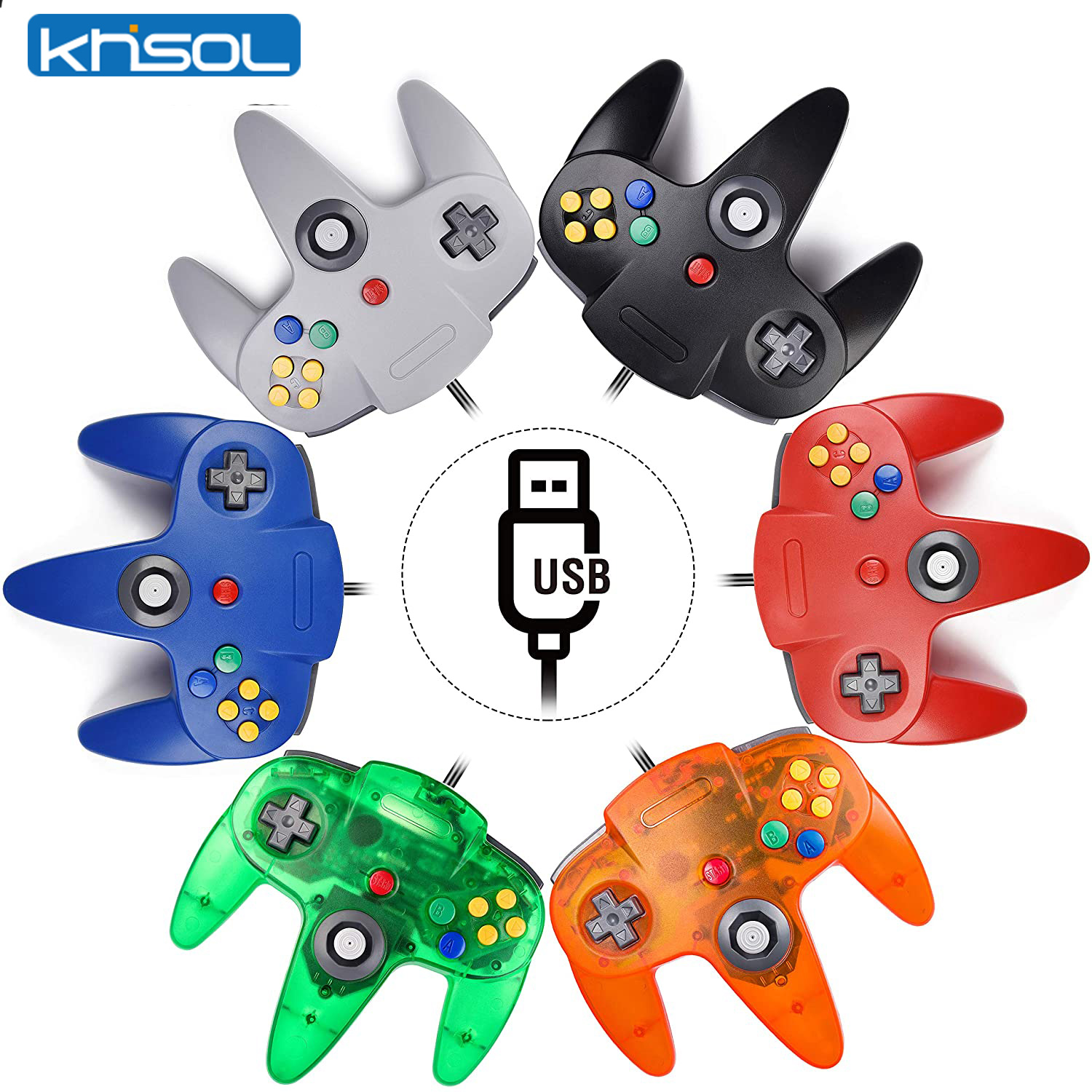 N64 Controller Classic USB Wir - Retro Gaming Accessories recensie en prijs