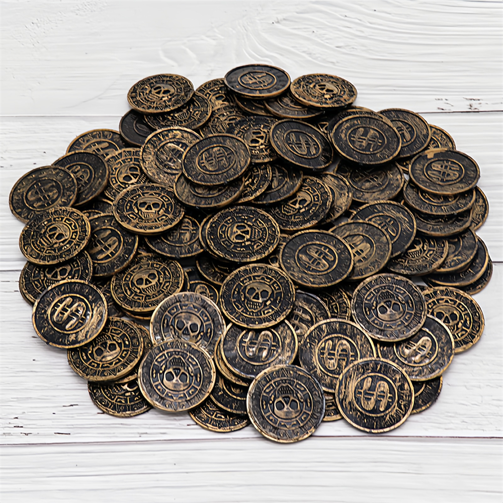 20/50/100pcs Retro Pirate Coin - Retro Gaming Decor recensie en prijs