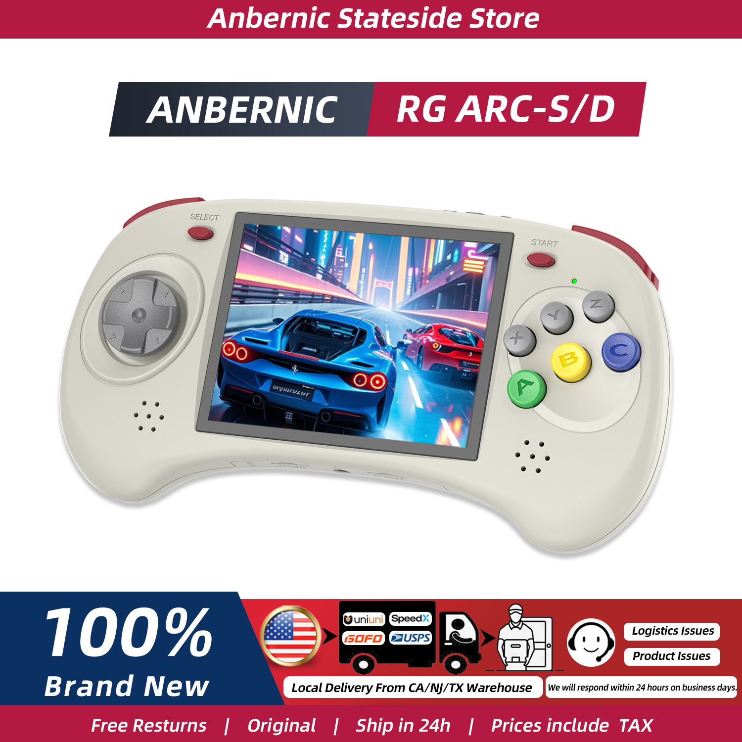 ANBERNIC RG ARC-D RG ARC-S Ret - Retro Gaming Arcade Console recensie en prijs