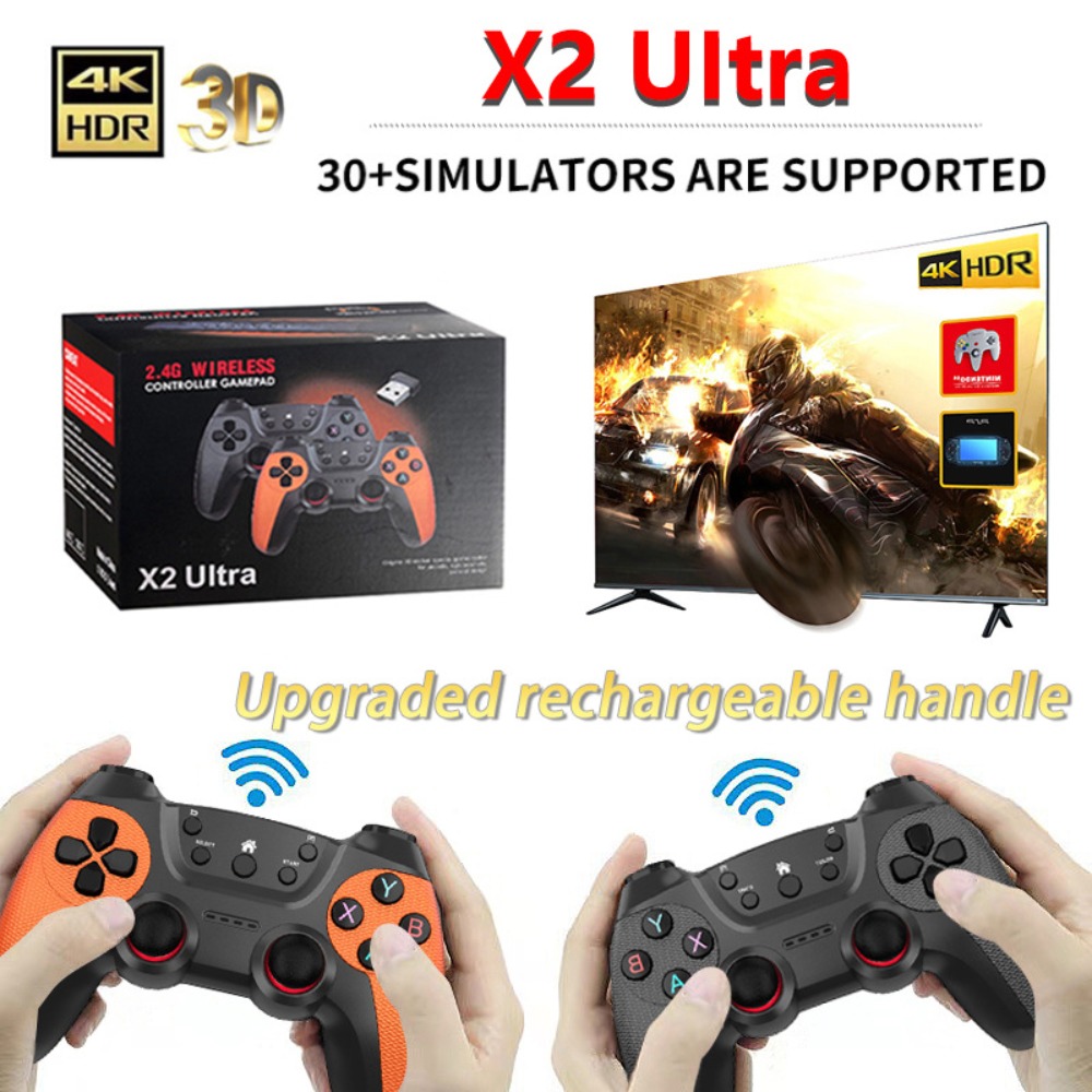 X2 Ultra Retro Game Stick 4K,  - Retro Gaming Arcade Console recensie en prijs