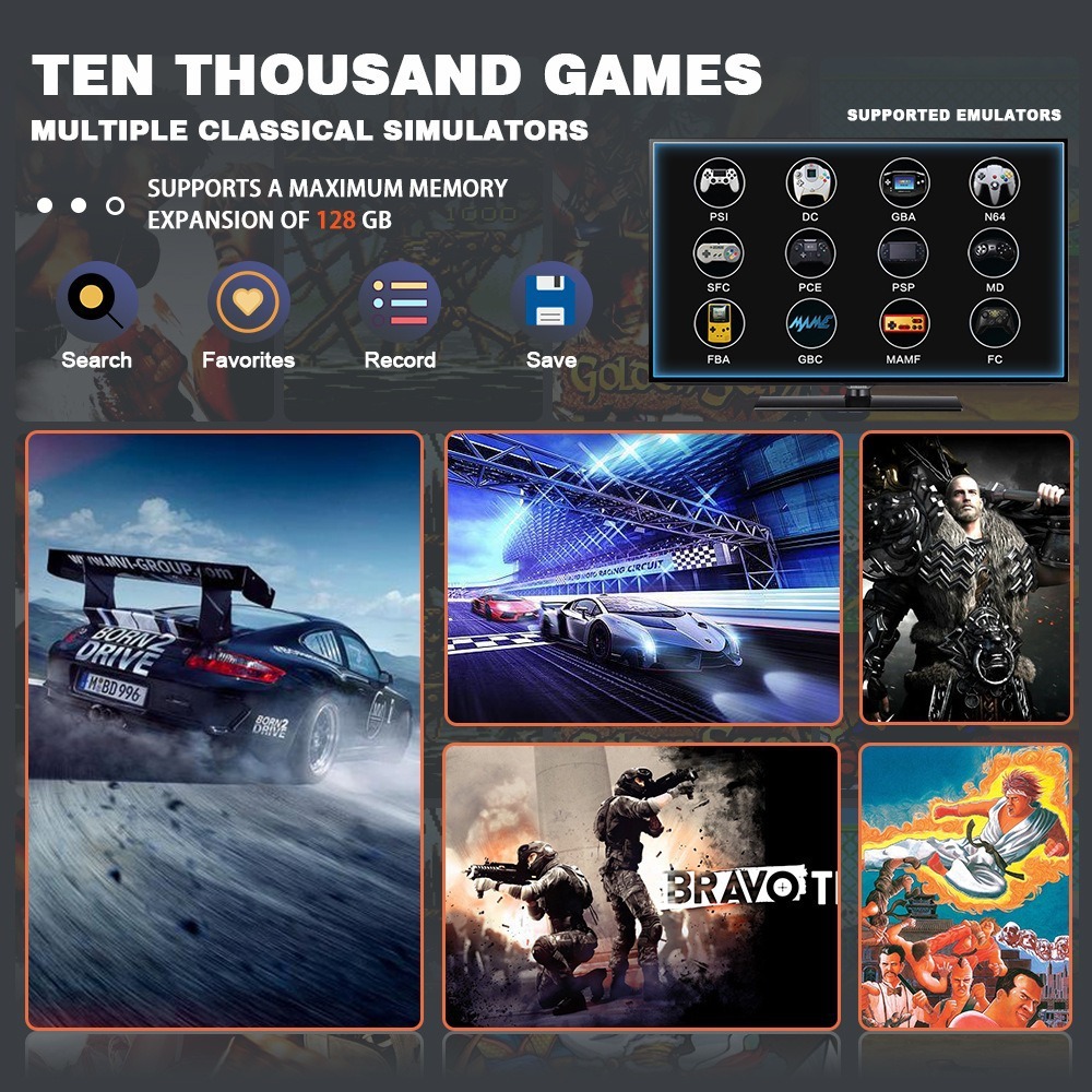 X2 Ultra Retro Game Stick 4K,  - Retro Gaming Arcade Console recensie en prijs
