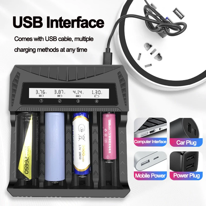 LCD Display Battery USB Charge - Rechargeable Battery Aa recensie en prijs