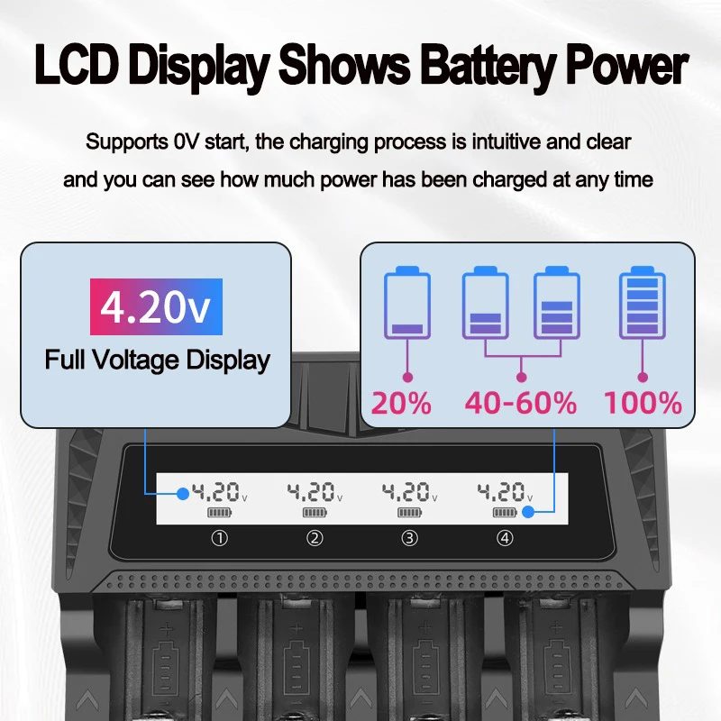 LCD Display Battery USB Charge - Rechargeable Battery Aa recensie en prijs