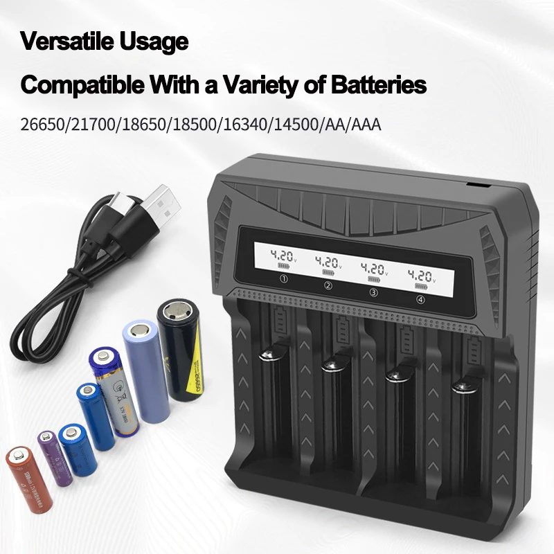 LCD Display Battery USB Charge - Rechargeable Battery Aa recensie en prijs