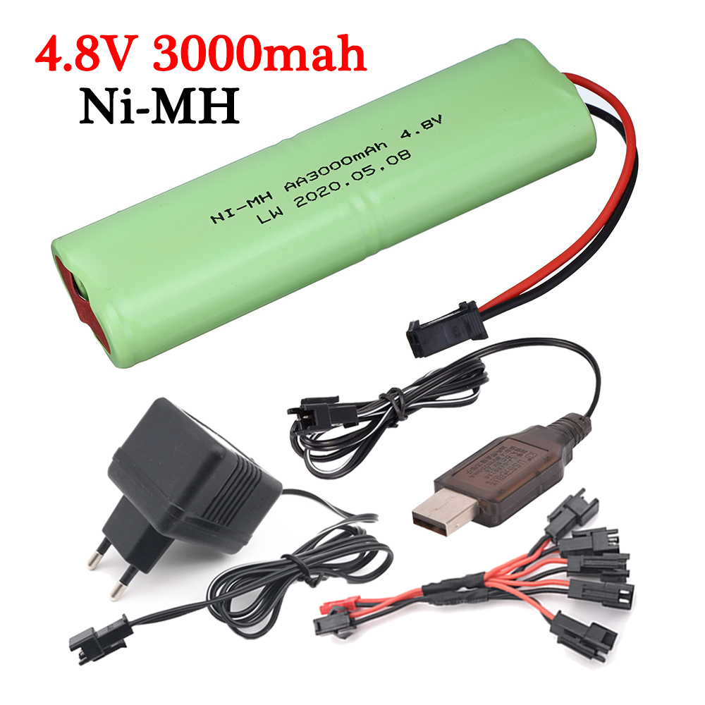 4.8v 3000mah NiMH Battery + 4. - Rechargeable Battery Aa recensie en prijs